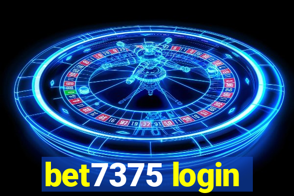 bet7375 login